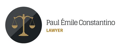 Me Paul Émile Constantino, avocat criminaliste / Criminal Lawyer.